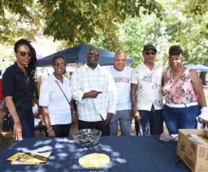 Group shot with Lisa, Antoinette Neil, Don, Lenny, Clinton and guest