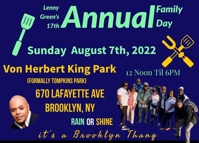 Lenny Green's Annual Family Day