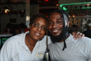 Antoinette Neil with son Noah