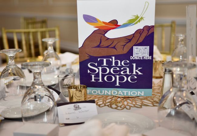 The Speak hope foundation Gala 2023