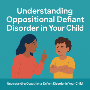 Understanding Oppositional Defiant Disorder in your child
