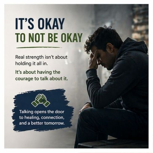 representing men's mental health challenges