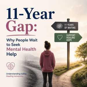 11-Year Gap: Why People Wait to seek Mental Health Help