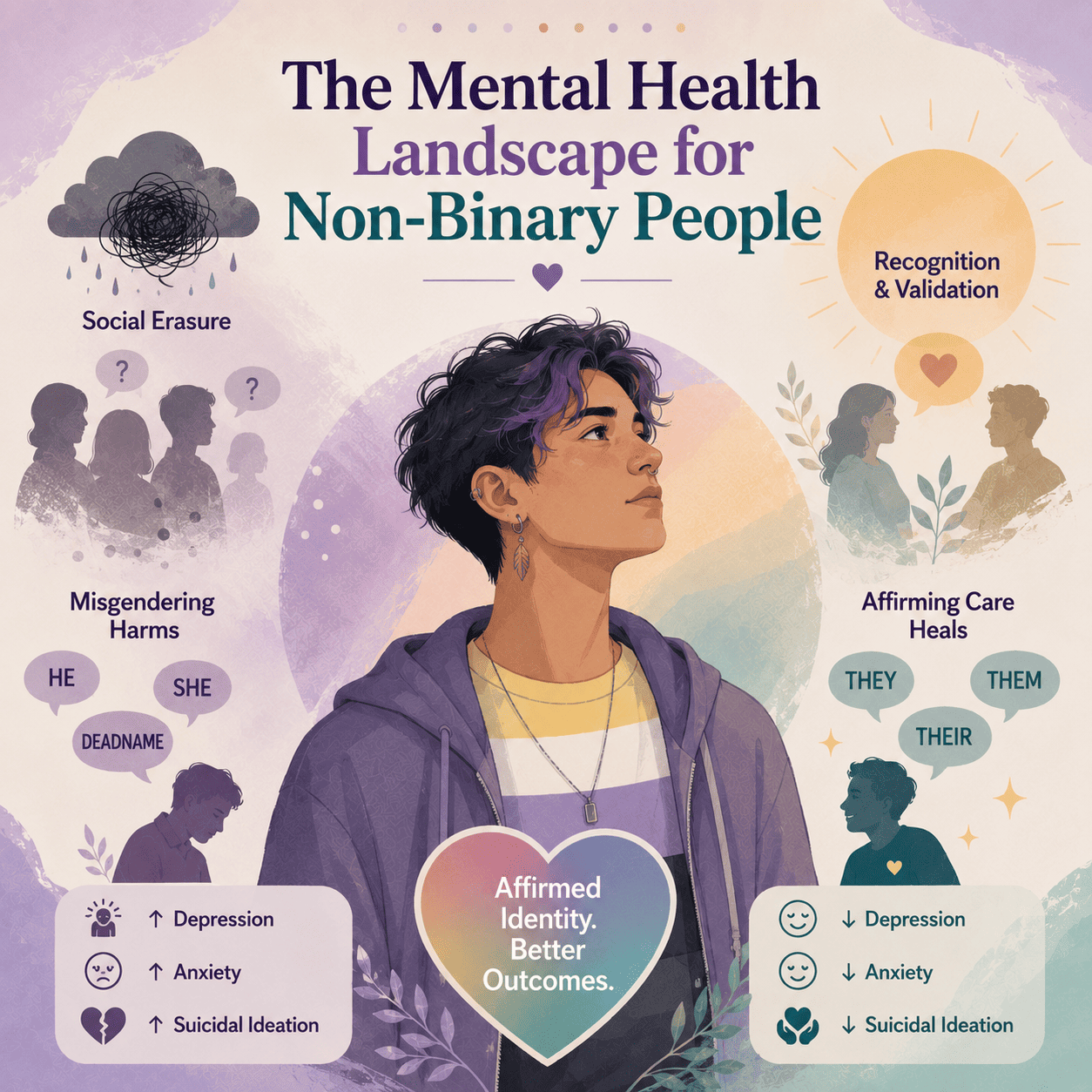 Mental Health Landscape for Non-Binary People