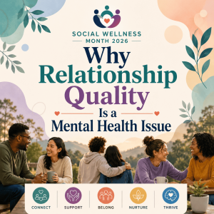 Social Wellness Month : Why Relationship Quality Is a Mental Health Issue | The New Hope MHCS