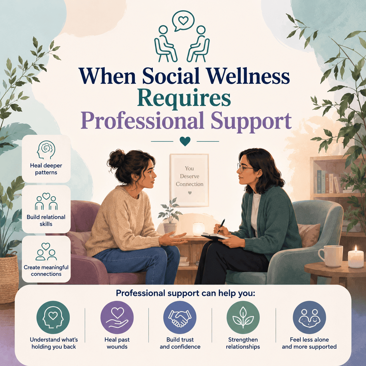 When Social Wellness Requires Professional Support