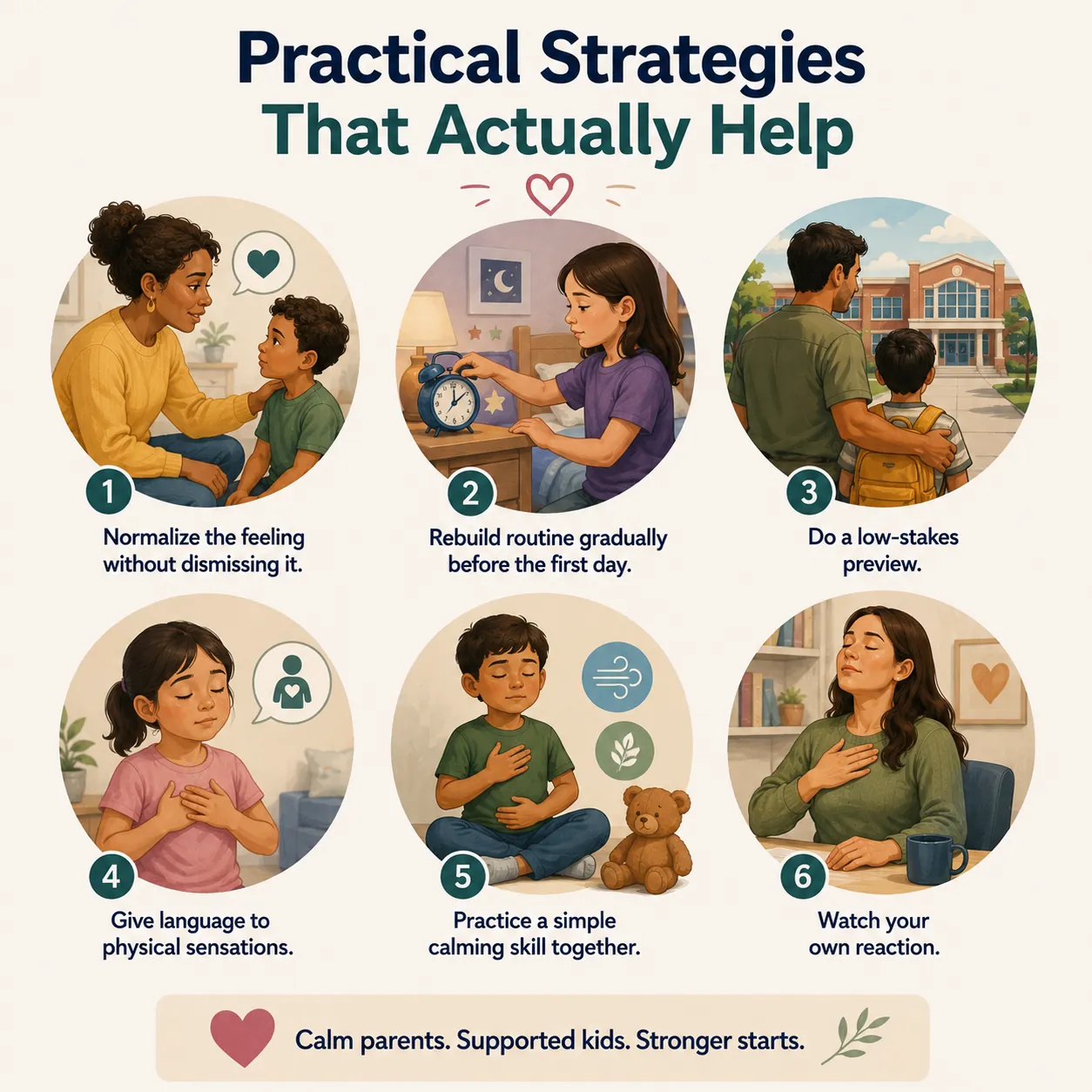 practical strategies back to school
